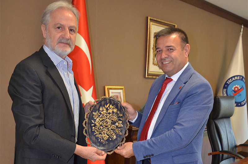 Halk Eğitim Müdürü Durur’dan İTSO’ya Ziyaret