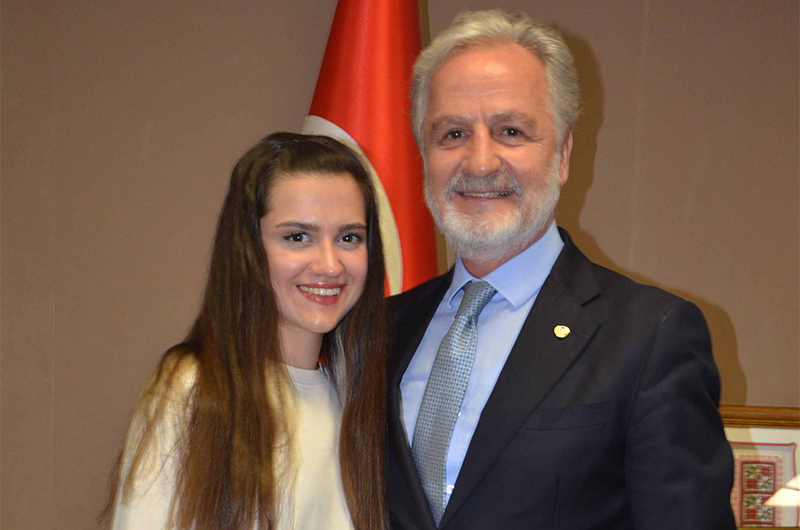 Ziraat Bankası Ticari  Şube müdürü Dilek Çam İTSO’ya nezaket ziyaretinde bulundu.