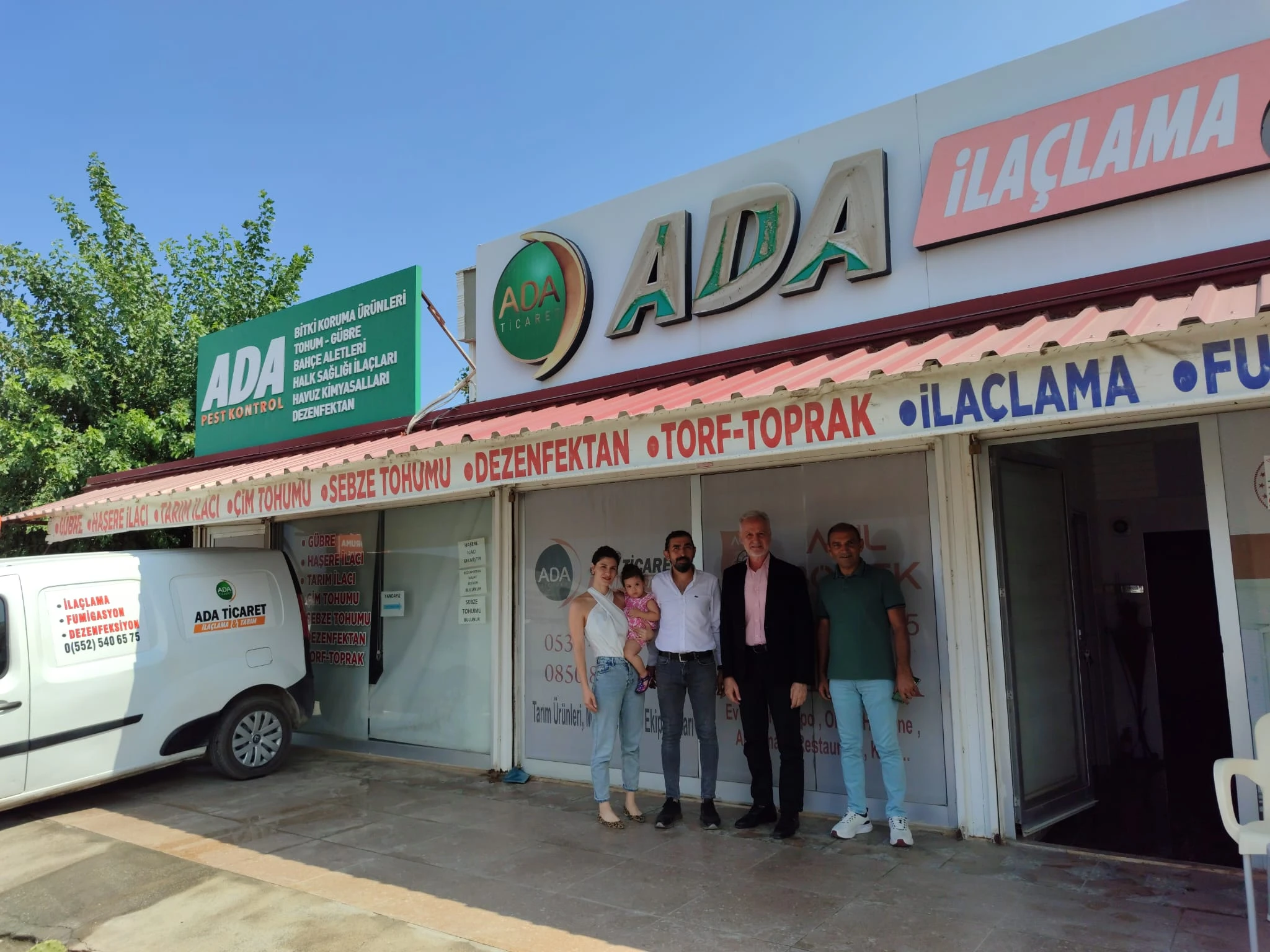 Ada İlaçlama Ziyaret