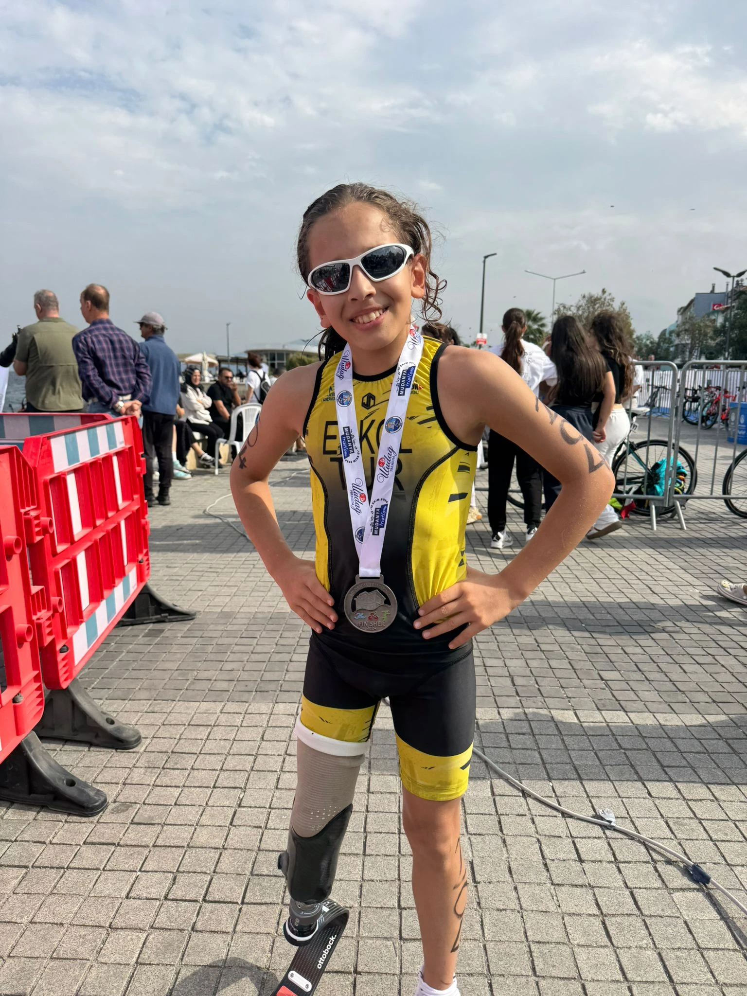 Triatlon Türkiye Birincisi Mehmet Mustafa Erkol