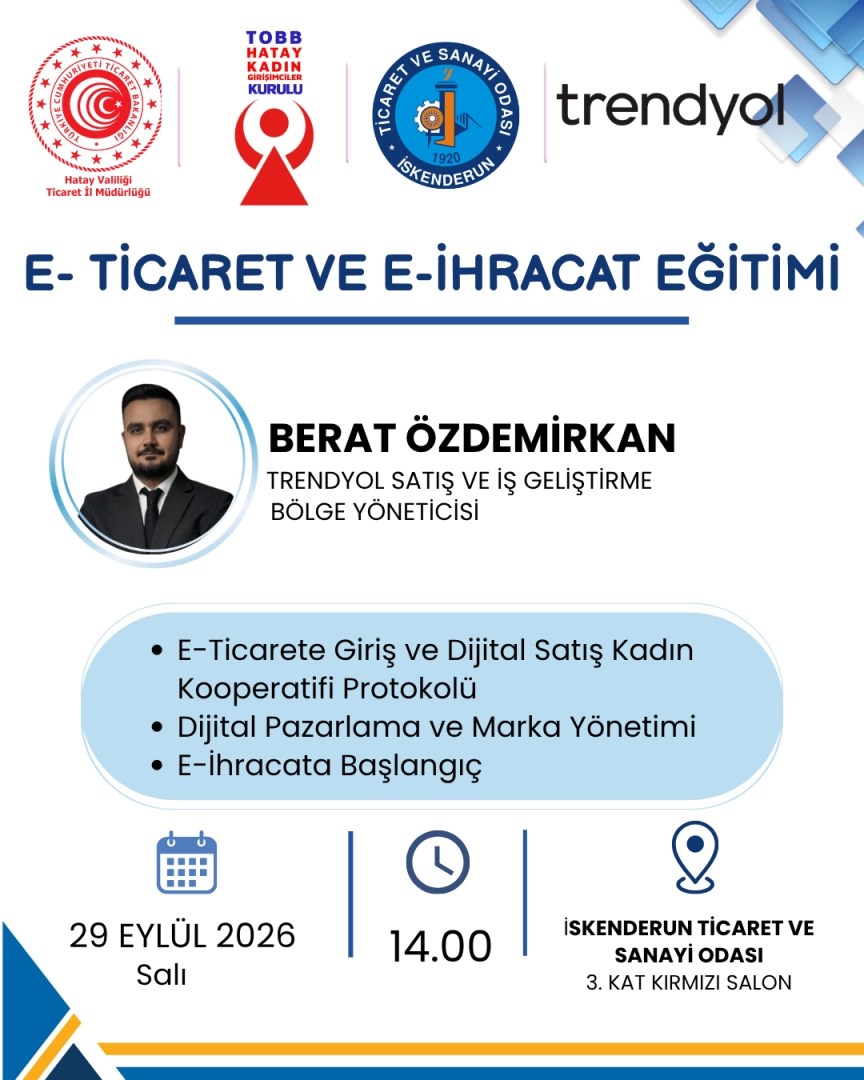 E-Ticaret ve E-İhracat Eğitimi